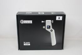 A boxed as new iCare IC100 Tonometer.