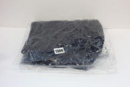 Two as new A.P.C. Leonard pullovers in marine (L, XL - RRP £108 each).