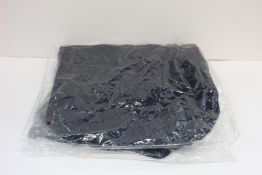 Two as new A.P.C. Leonard pullovers in marine (S, M - RRP £108 each).