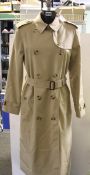 A women's as new Burberry Waterloo trench coat (UK 10 - RRP £1,690).