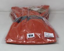 Four as new Gasp Pro Logo T-shirts in flame (M, L, XL, XXL - RRP £49 each).