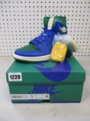 A pair of women's as new Nike Air Jordan 1 Zoom Comfort SP (UK 4).