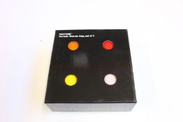 Five Copenhagen Design Pantone Cotado thermo cup sets (4 cups per set).