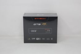 Four boxed as new sealed GT Media GTS Android 6.0 TV Box Amlogic S905D Quad Core 2GB 8GB WiFi 4K,