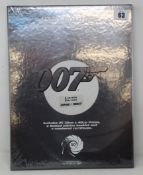 A James Bond 007 limited edition commemorative 25 print box set.