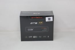 Four boxed as new sealed GT Media GTS Android 6.0 TV Box Amlogic S905D Quad Core 2GB 8GB WiFi 4K,
