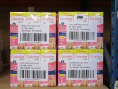 Seventy two boxed as new Conceive Plus Fertility Lubricants (8 x 4g applicators, Exp: 06/23).