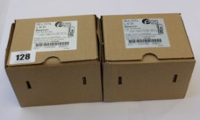 Three e2S LED Beacons (IS-L101L-G/R, G/A and G/G) and one IS-A105N Sounder.
