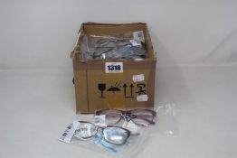 Twenty pairs of assorted as new Cocoa Mint glasses frames.