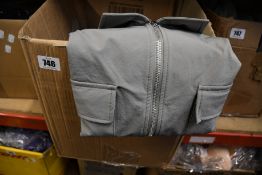 Nine as new Capo Utility jackets in grey (All L - RRP £35 each).