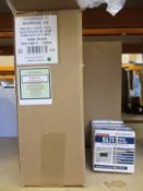 Two Consort BHM1SL-04 Double Insulated Downflow Heaters and four Consort SLTI Wireless