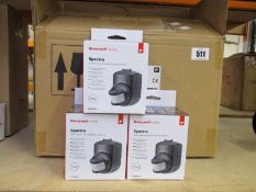 Sixteen boxed as new Honeywell Spectra 200 degree Passive Infra Red Motion Detectors in black (