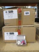 A large quantity of Eclipse Magnetics 25mm diameter electro magnets (cat.noM52172/12vdc,