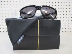 Two boxed of as new Oakley Anorak sunglasses polished black frame with prizm grey lenses (