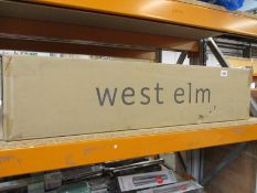 A West Elm Hayes Chandelier (6 light).