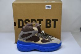 A pair of as new Adidas Yeezy DSRT BT boots (UK 8.5).