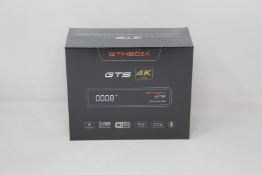 Four boxed as new sealed GT Media GTS Android 6.0 TV Box Amlogic S905D Quad Core 2GB 8GB WiFi 4K,