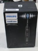A Boxed as new Phillips Sonicare 9000 Diamond clean electric toothbrush (Box opened).