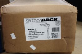 A Buzz Rack Moose 4 four-bike rack.