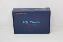 Two boxed as new GTMedia V8 Satellite digital Finder Meters 3.5