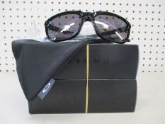 Two boxed of as new Oakley Anorak sunglasses polished black frame with prizm grey lenses (