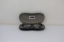 A pair of as new Ray Ban glasses frames.