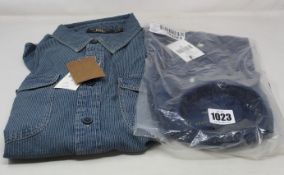 Two as new Ralph Lauren shirts (XS, XL).