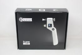 A boxed as new iCare IC100 Tonometer.