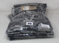 Four as new Gasp long sleeve thermal hoodies in tactical camo (XL).