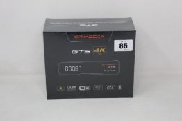 Four boxed as new sealed GT Media GTS Android 6.0 TV Box Amlogic S905D Quad Core 2GB 8GB WiFi 4K,