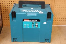A Makita DRT50ZJX3 18v cordless brushless router/trimmer.