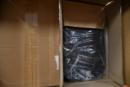 Two as new Tassia Leather bonded briefcases with combination locks.