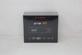 Four boxed as new sealed GT Media GTS Android 6.0 TV Box Amlogic S905D Quad Core 2GB 8GB WiFi 4K,