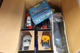 A quantity of miscellaneous collector's model car and trains etc., to include The Aviation Archive