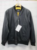 An as new Blood Brother Yoshida leather bomber (M).