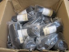A quantity of Asiga DentaMODEL 3D print material for dental models (1KG bottles, approximately 15).