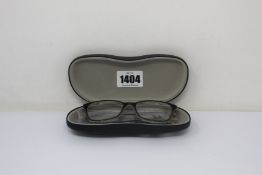 A pair of as new Ray Ban glasses frames.