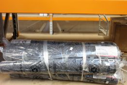 Eight as new Hug & Rug charcoal floor mats (8 x 80 x 100cm).