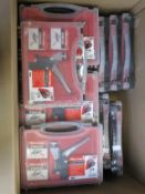 Sixteen Neilsen CT1609 Heavy Duty Staple Guns.