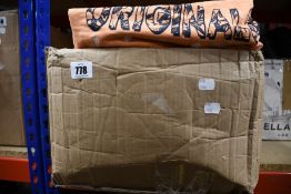 Twelve as new Jack Jones Jorlefo crew neck sweaters in shell coral (Assorted sizes - RRP £25 each).