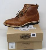 A pair of Wesco Custom Hendrik boots (US 11D - Pre-owned but minimal use, excellent condition).