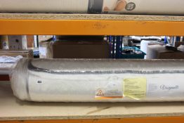 An as new Vesganti Mattress (Possibly double, 135cm wide).