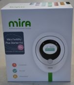A boxed as new Mira Fertility Plus Starter Kit EVA3000 (Includes one digital analyser and ten test