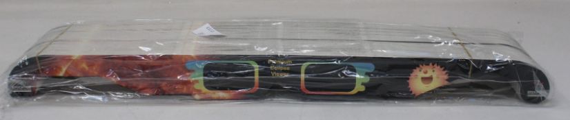 A large quantity of as new Education Harbour Limited premium solar eclipse glasses (Approximately