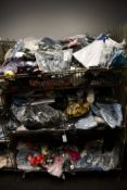 A quantity of as new clothing and related items.
