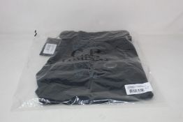 Four pairs of men's as new C.P. Company sweat/jogging Bermuda shorts in black (M, L, XL, XXL -