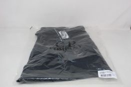 Four pairs of men's as new C.P. Company sweat/jogging Bermuda shorts in black (M, L, XL, XXL -