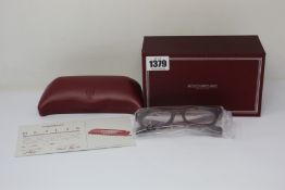 A pair of as new Jacques Marie Mage Los Angeles Circa Collection Dealan glasses (No 187 of 400).