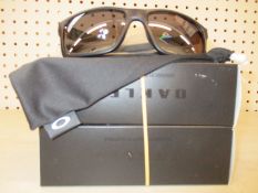 Two boxed as new Oakley Mainlink XL sunglasses matte black frame with prizm black polarized