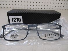 A pair of as new Jensen glasses frames.